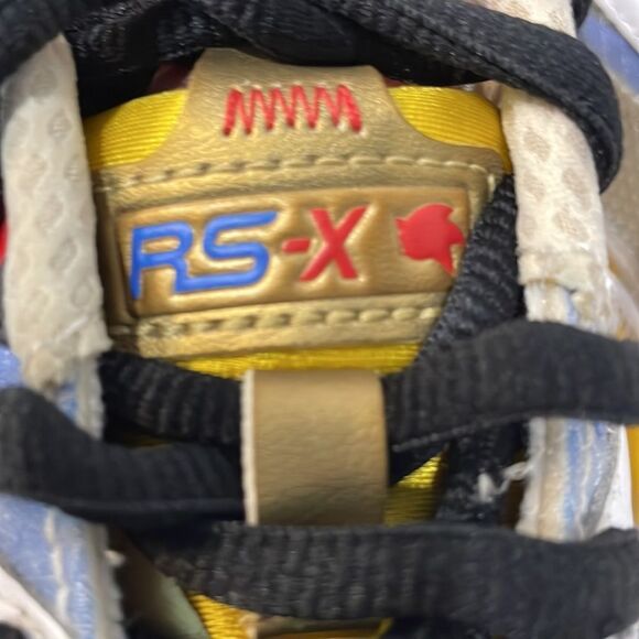 Puma RS-X3 Sonic The Hedgehog Yellow White Blue Kids Sneakers Sz 6.5C - Picture 10 of 12